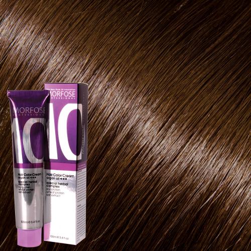 Morfose 10 Hair Color Cream 100ml Chocolate Brown 6.35