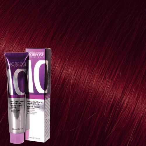 Morfose 10 Hair Color Cream 100ml Contrast Love Fire 7.65