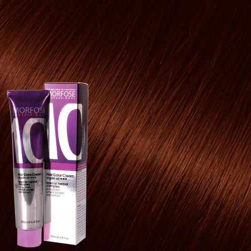 Morfose 10 Hair Color Cream 100ml Dark Copper 6.4