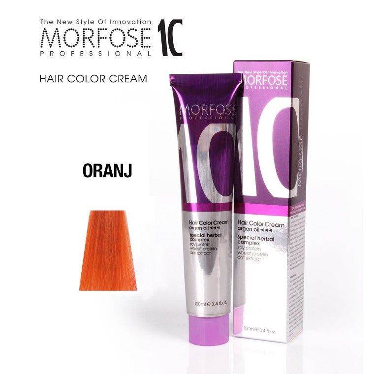 Morfose 10 Hair Color Cream 100ml Orange