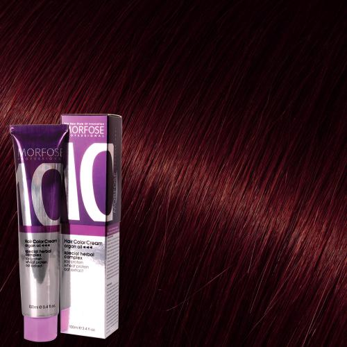 Morfose 10 Hair Color Cream 100ml Wine Red 5.6