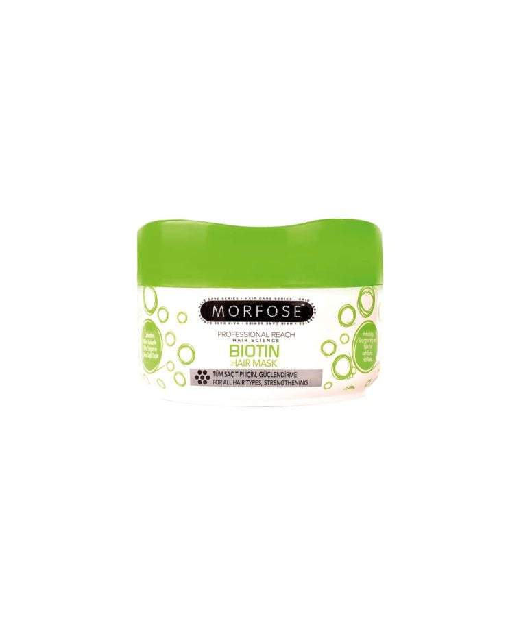 Morfose Hair Mask Biotin Green