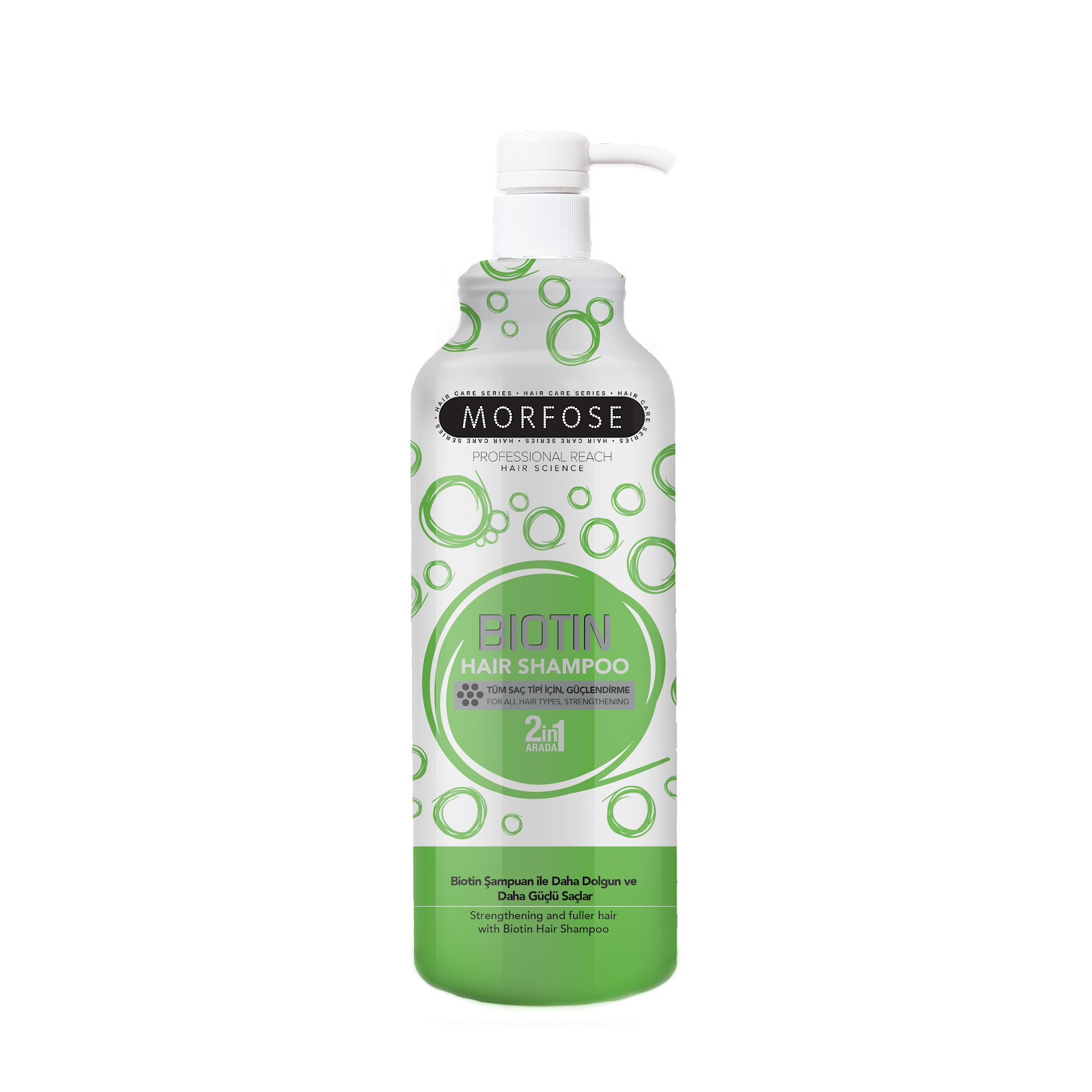 Morfose 2-in-1 Biotin Shampoo - 1000 ml